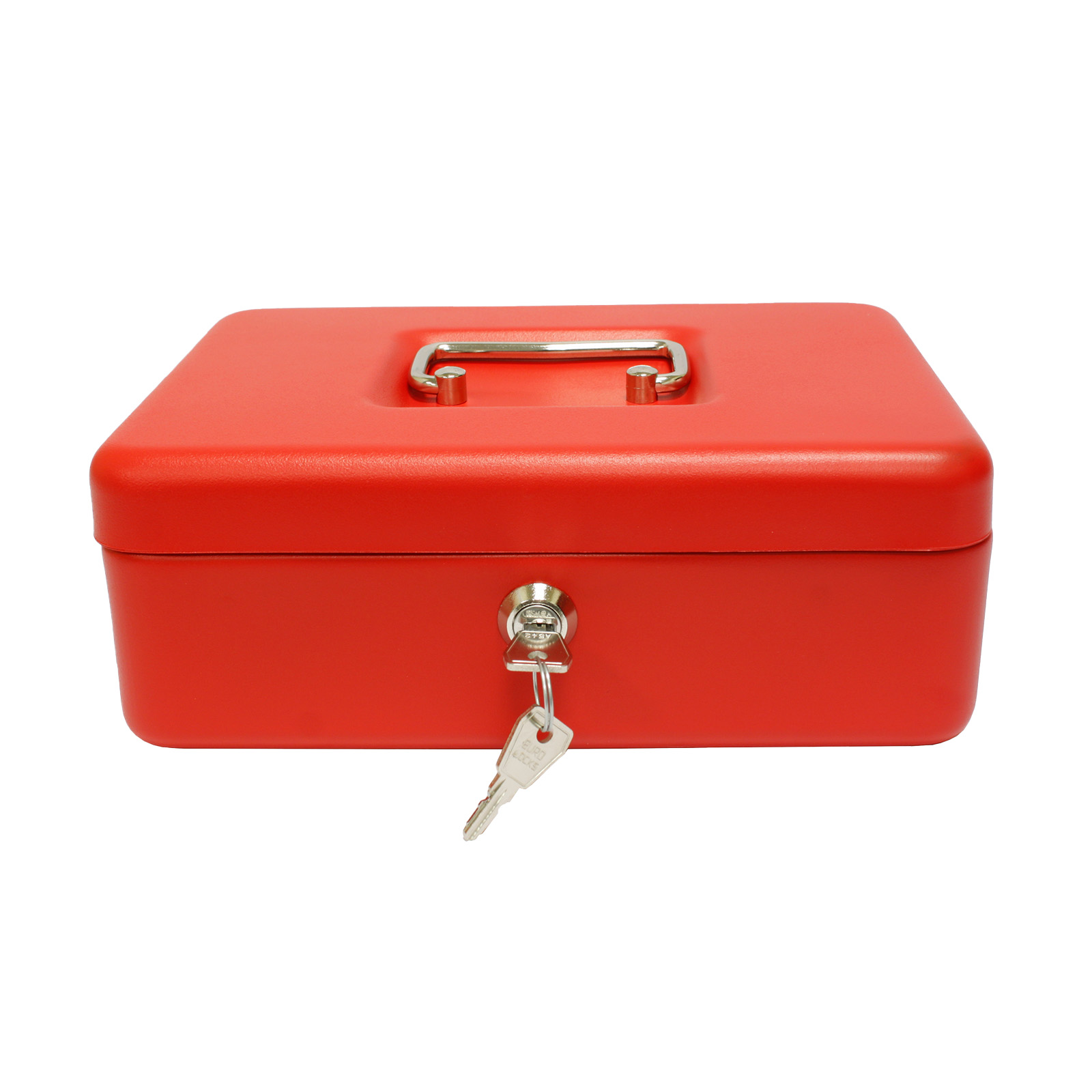 Kasetka na pieniądze czerwona VeroTech 21533AS_RED