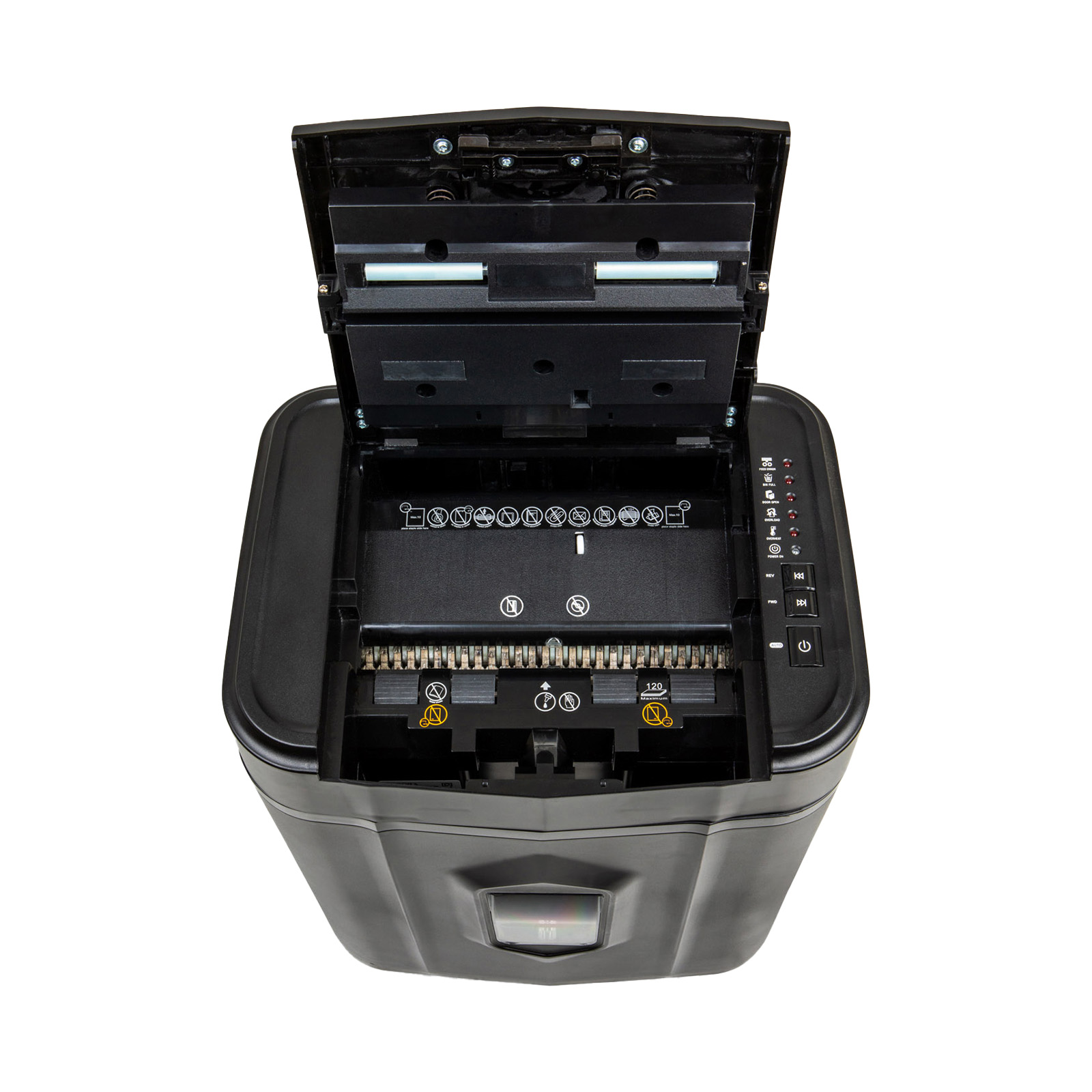 Niszczarka ścinkowa z podajnikiem automatycznym Verotech VS-120AF 2