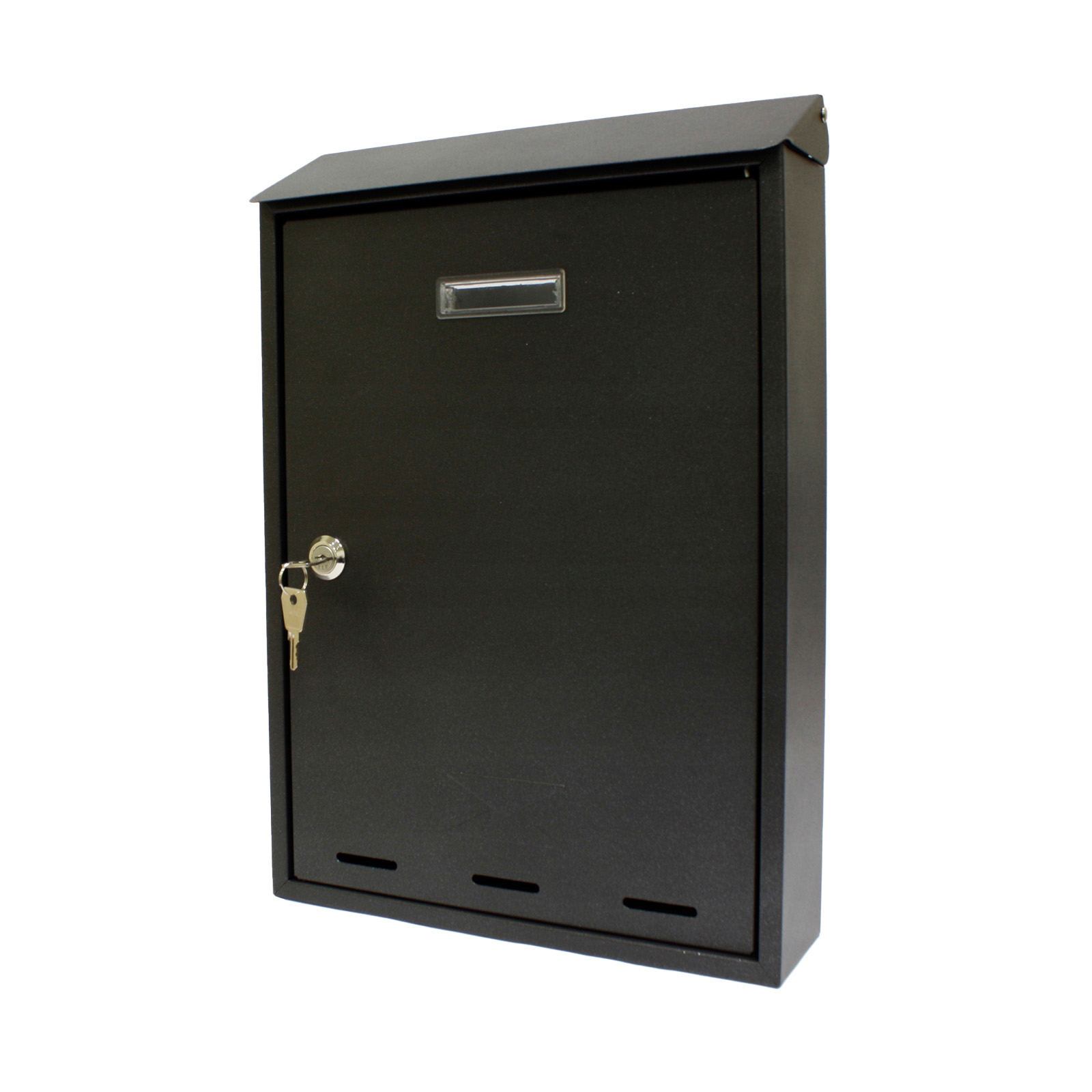 Skrzynka na listy pocztowa czarna VeroTech 3140 2_BLACK