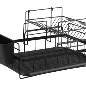 Two-level dish and cutlery drying rack VTH-9011