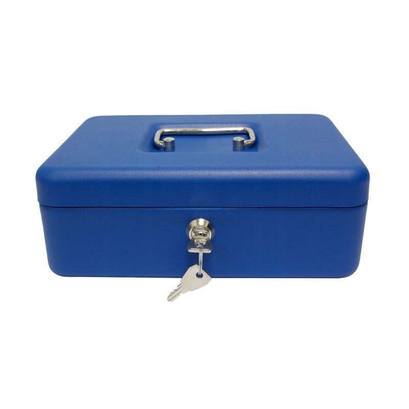 Kasetka na pieniądze niebieska VeroTech 21533AS_BLUE